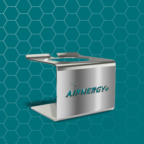 Airnergy Aromafleshouder achterzijde