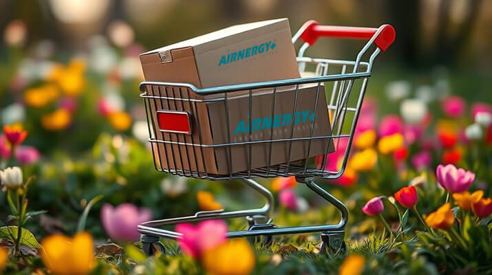 Airnergy winkelwagen voorjaar