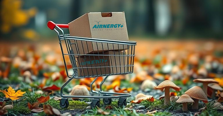 Airnergy winkelwagen herfst